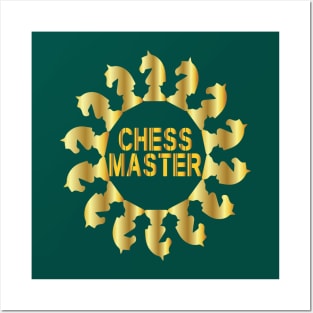 Funny chess master gift Posters and Art